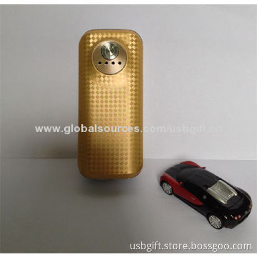 Power Bank/Slim External Battery Charger for iPhone and Other Smartphones with 2,600mAh Capacity